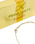 Infinity Linked Logo Anklet - Peculiarity Footwear, LLC