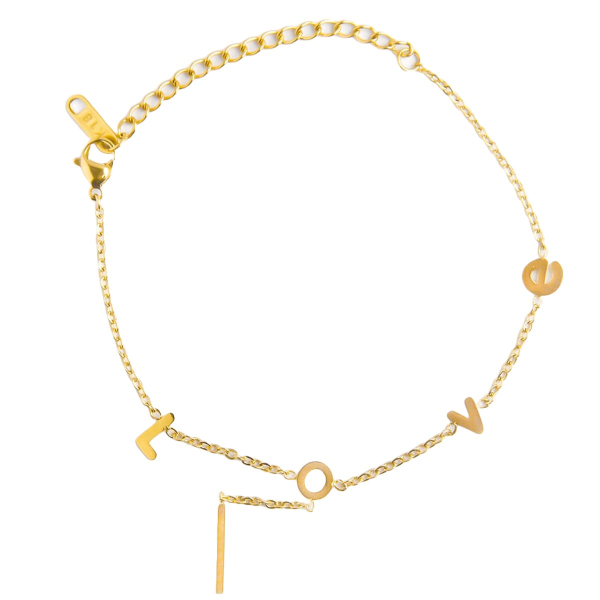 gold love bracelet
