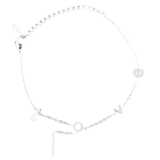 dainty silver bracelet for women