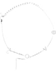 dainty silver bracelet for women