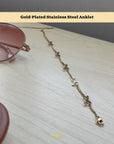 Endless Abundance: Gold-Plated Stainless-Steel Bracelet - Peculiarity Footwear, LLC