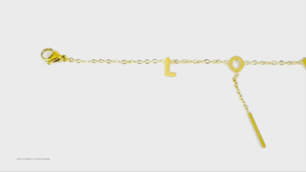 gold and silver chain bracelet gift