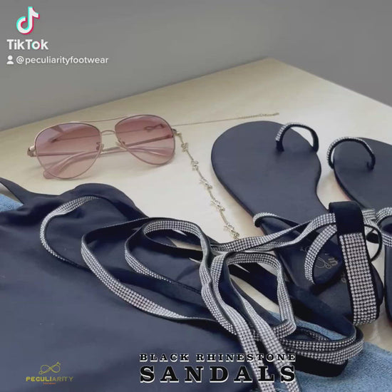 Fashionable Gladiator Sandals - Sizes 10-14 - Shoe Magic by Peculiarity Footwear.